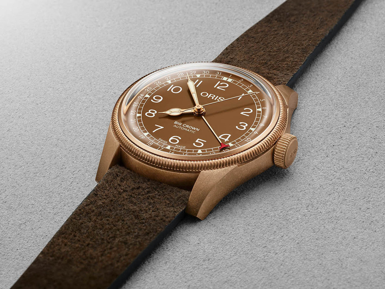 Oris Big Crown Pointer Date Bronze - 75477413166
