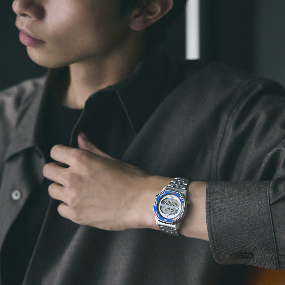 Seiko Rotocall Digital Conceptual Alarm Chronograph 37mm - SMGG21P