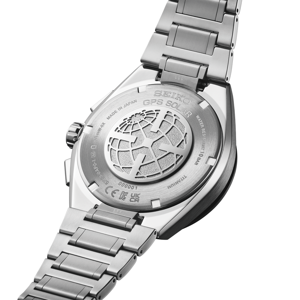 Seiko Astron Men's Solar GPS Dual Time Chronograph- SSH175J