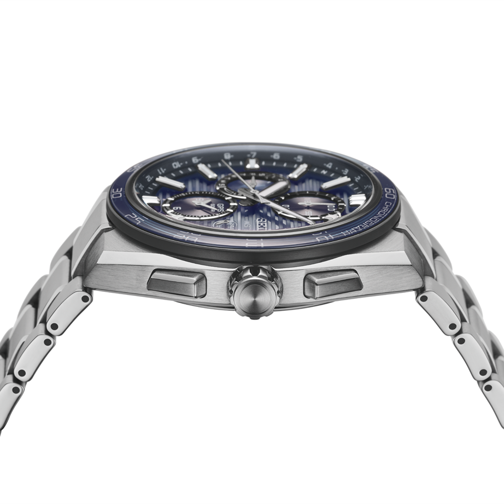 Seiko Astron Men's Solar GPS Dual Time Chronograph- SSH175J