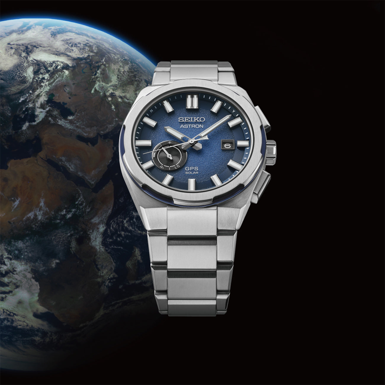 Seiko Astron Men's 42mm Solar GPS Watch - SSJ023J