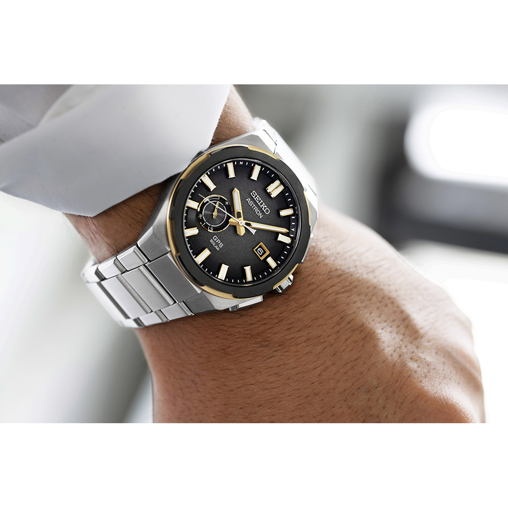 Seiko Astron Men's 42mm Solar GPS Watch - SSJ026J