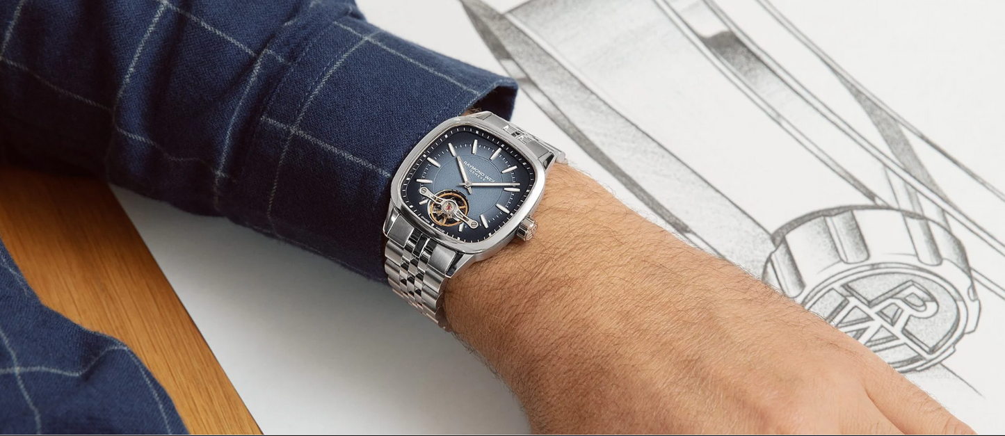 Raymond Weil Freelancer Calibre RW1212 Men’s Automatic Blue Steel Watch - 2790-ST-50051
