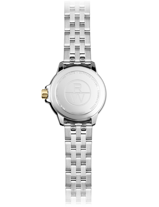 Raymond Weil Tango Classic Gold Two-Tone Stainless Steel Ladies Quartz Watch, 30mm - 5960-STP-30041