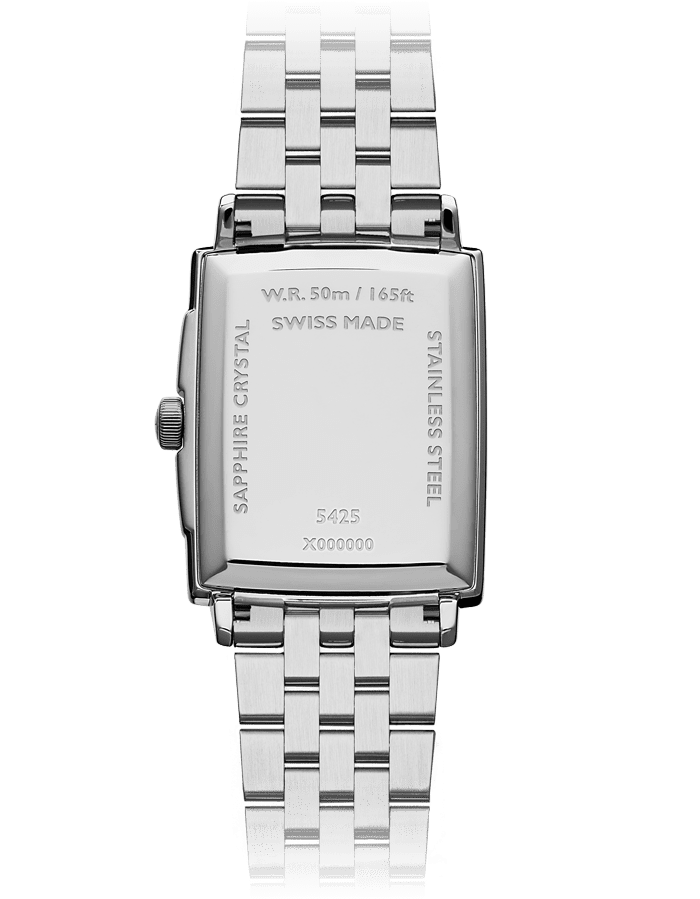 Raymond Weil Toccata Men's Classic Rectangular Stainless Steel Watch, 37 X 29 mm - 5425-ST-00300