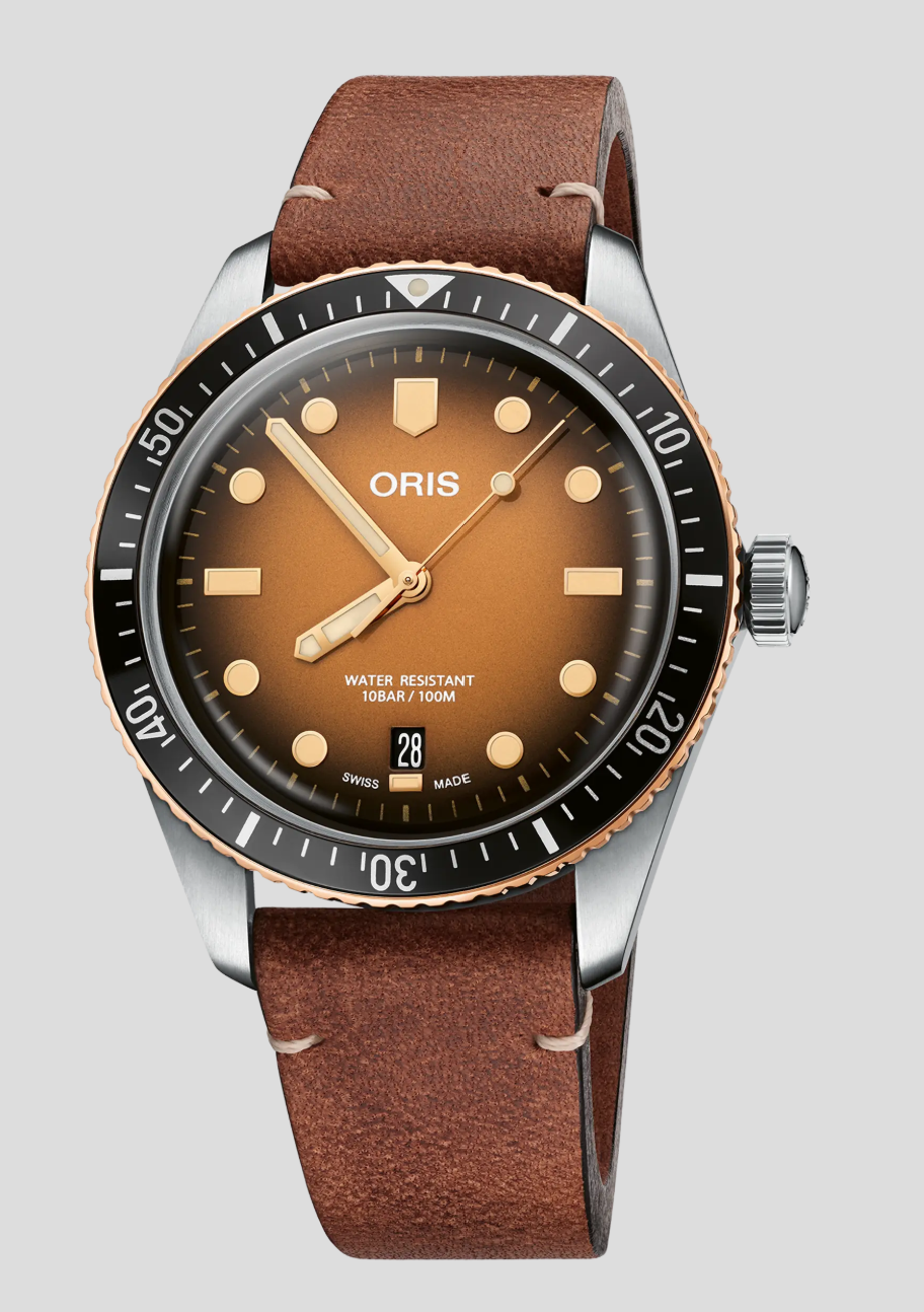 Oris Divers Sixty-Five - 73377074356 Leather Strap