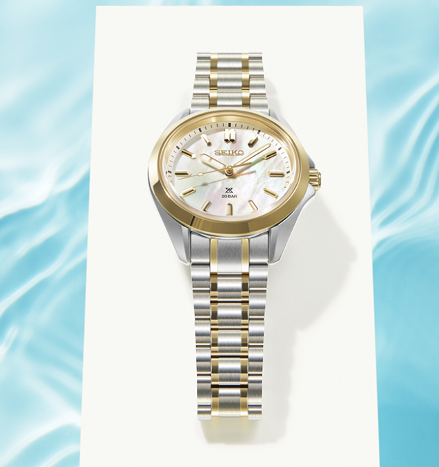 Seiko Prospex Ladies Marine Sports in Two-Tone - SUR608J