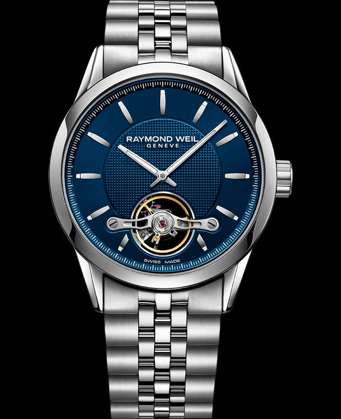 Raymond Weil Freelancer Calibre Rw1212 Men's Automatic Blue Steel Watch, 42mm - 2780St50001