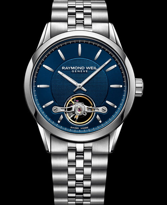 Raymond Weil Freelancer Calibre Rw1212 Men's Automatic Blue Steel Watch, 42mm - 2780St50001