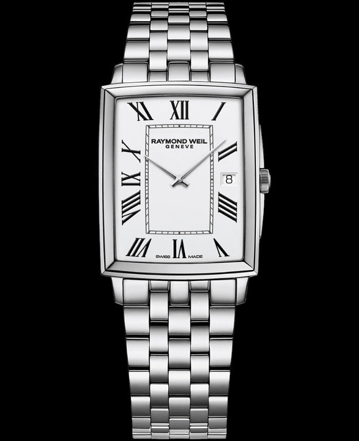 Raymond Weil Toccata Men's Classic Rectangular Stainless Steel Watch, 37 X 29 mm - 5425Pc00300