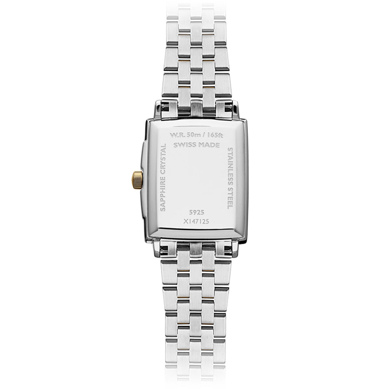 Raymond Weil Toccata Ladies Stainless Steel Two-Toned Quartz Watch, 22 x 28 mm - 5925-STP-00300