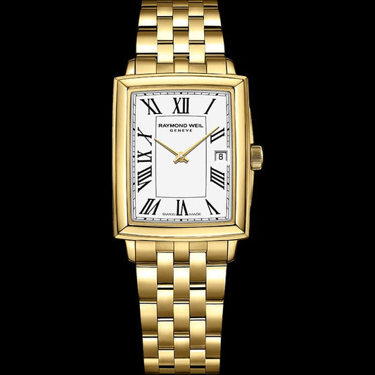 Raymond Weil Toccata Ladies Gold Quartz Watch, 22.6 X 28.1 mm 5925P00300