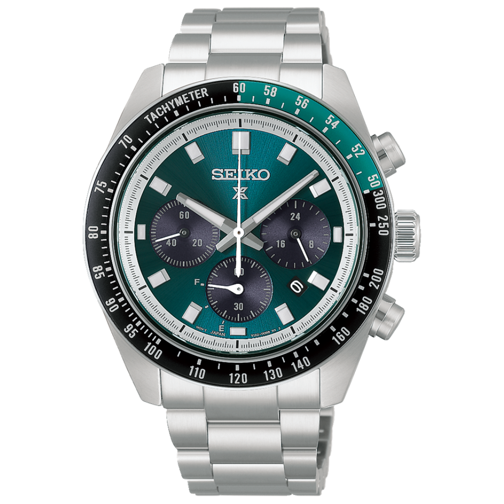 Seiko Prospex Speedtimer Solar Chronograph Men's Watch 41.4mm - HBJ003P