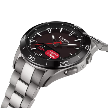 Tissot T-Touch Connect Men's Titanium Sport Smart Watch - T1534204405100