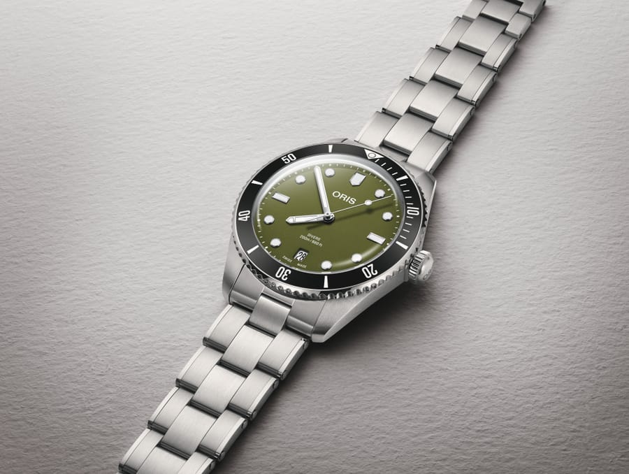 Oris Divers Date 39mm - 73377954057-MB