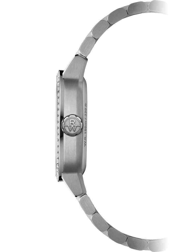 Raymond Weil Freelancer Ladies Automatic Green Dial Bracelet Watch, 34.5 X 34.5 mm - 2490Sts52051