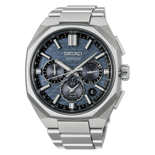 Seiko Astron GPS Solar Dual Time Chronograph 43.4mm - HAB001J