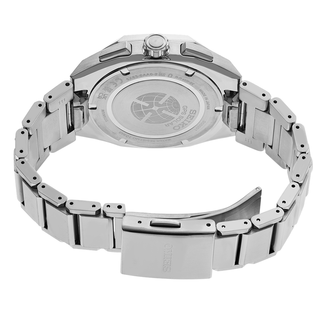 Seiko Astron GPS Solar Dual Time Chronograph 43.4mm - HAB001J