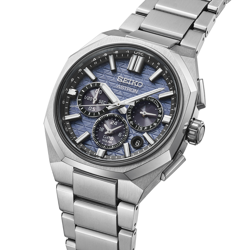 Seiko Astron GPS Solar Dual Time Chronograph 43.4mm - HAB001J