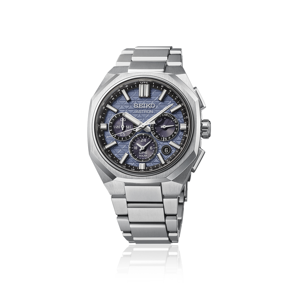 Seiko Astron GPS Solar Dual Time Chronograph 43.4mm - HAB001J