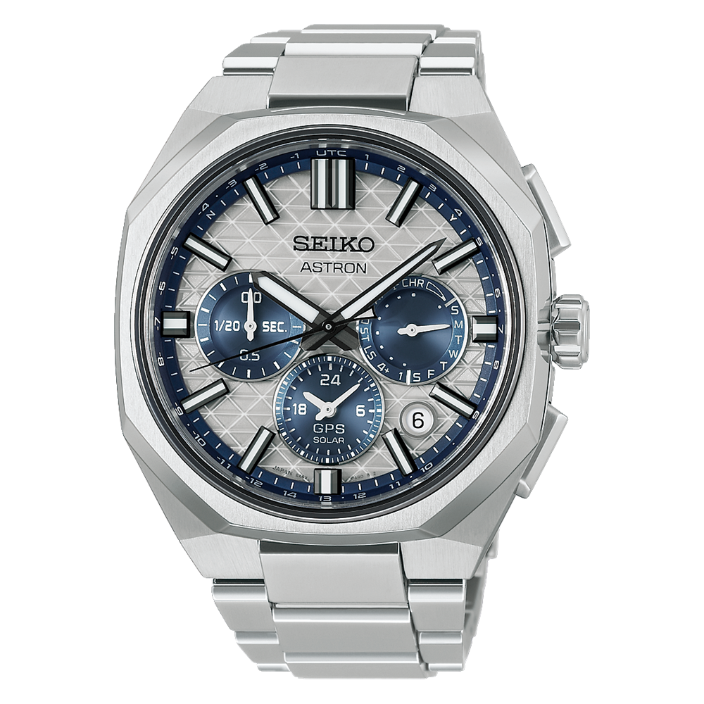 Seiko Astron GPS Solar Dual Time Chronograph 145th Anniversary Limited Edition - HAB004J