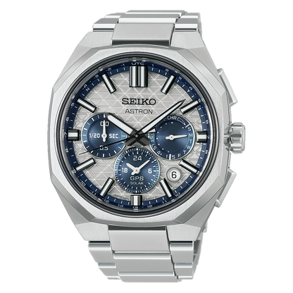 Seiko Astron GPS Solar Dual Time Chronograph 145th Anniversary Limited Edition - HAB004J