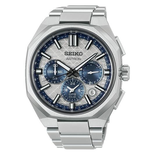 Seiko Astron GPS Solar Dual Time Chronograph 145th Anniversary Limited Edition - HAB004J