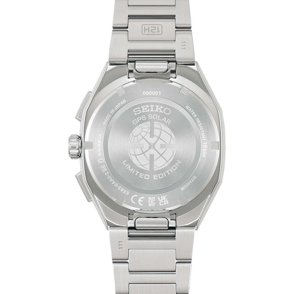 Seiko Astron GPS Solar Dual Time Chronograph 145th Anniversary Limited Edition - HAB004J
