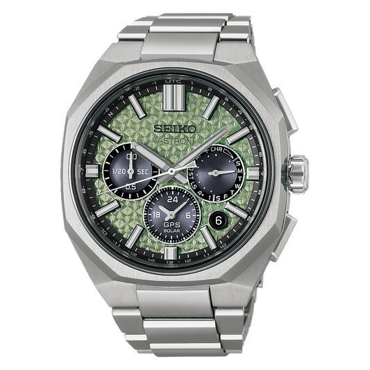Seiko Astron GPS Solar Dual Time Chronograph Limited Edition 43.4MM - HAB005J
