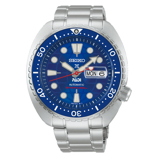 SeSeiko Prospex Sea P.A.D.I Limited Edition 60th Anniversary Turtle Divers Automatic Watch - HBB002K