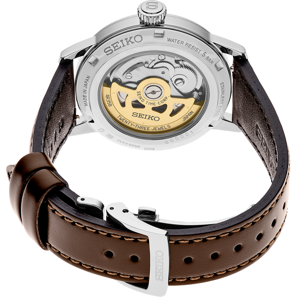 Seiko Presage Cocktail Time Automatic 38.5mm Dress Watch - HCB002J