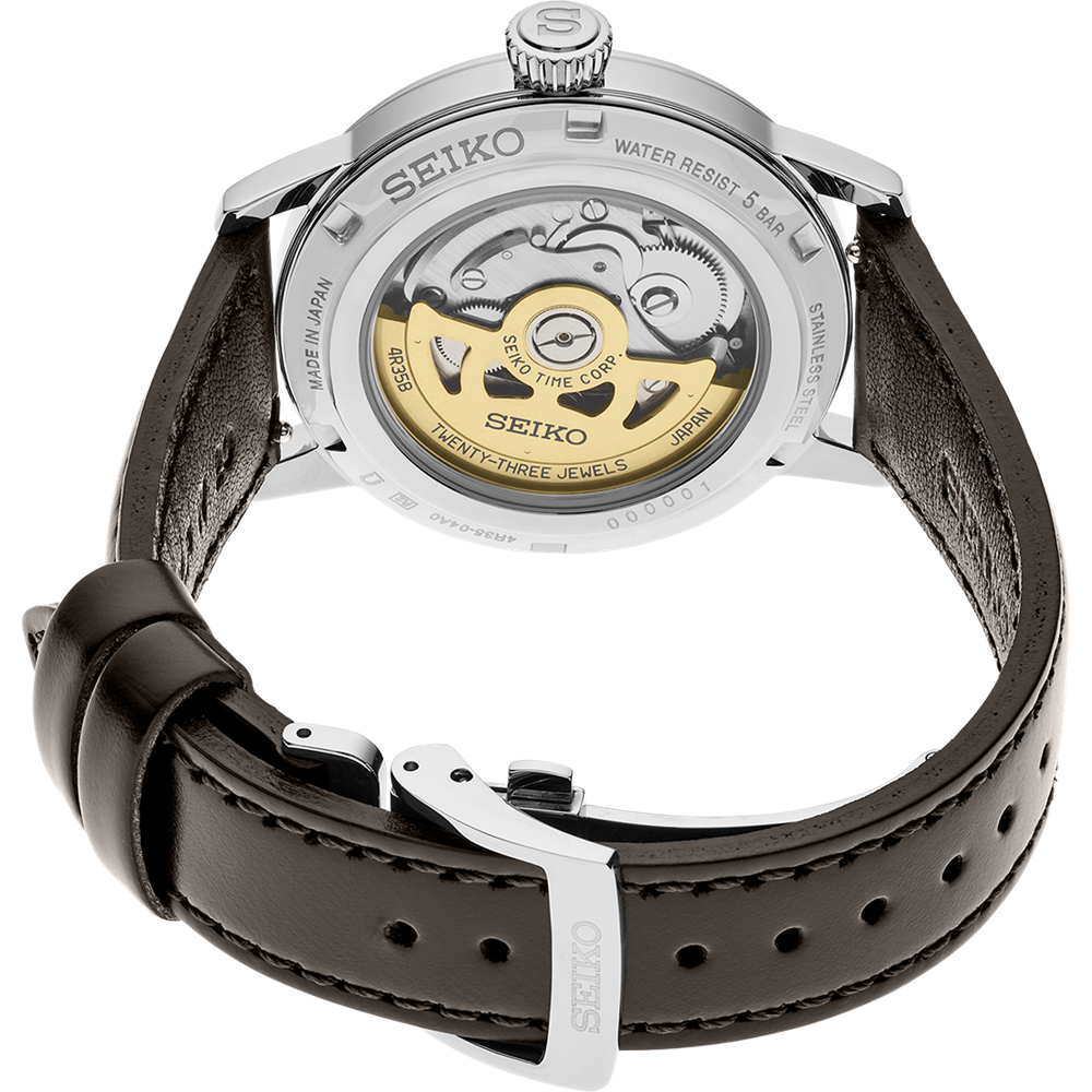 Seiko Presage Cocktail Time Automatic 38.5mm Dress Watch - HCB003J