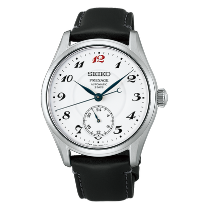 Seiko Presage Classic “Craftsmanship” Enamel Dial Men's Watch 39.6mm - HCC005