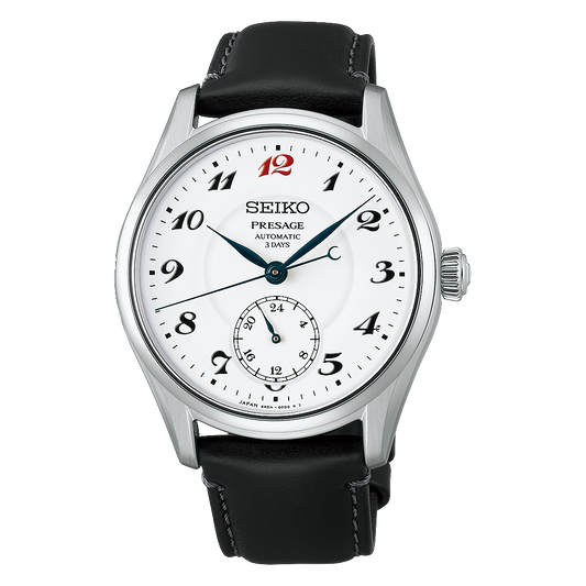 Seiko Presage Classic “Craftsmanship” Enamel Dial Men's Watch 39.6mm - HCC005