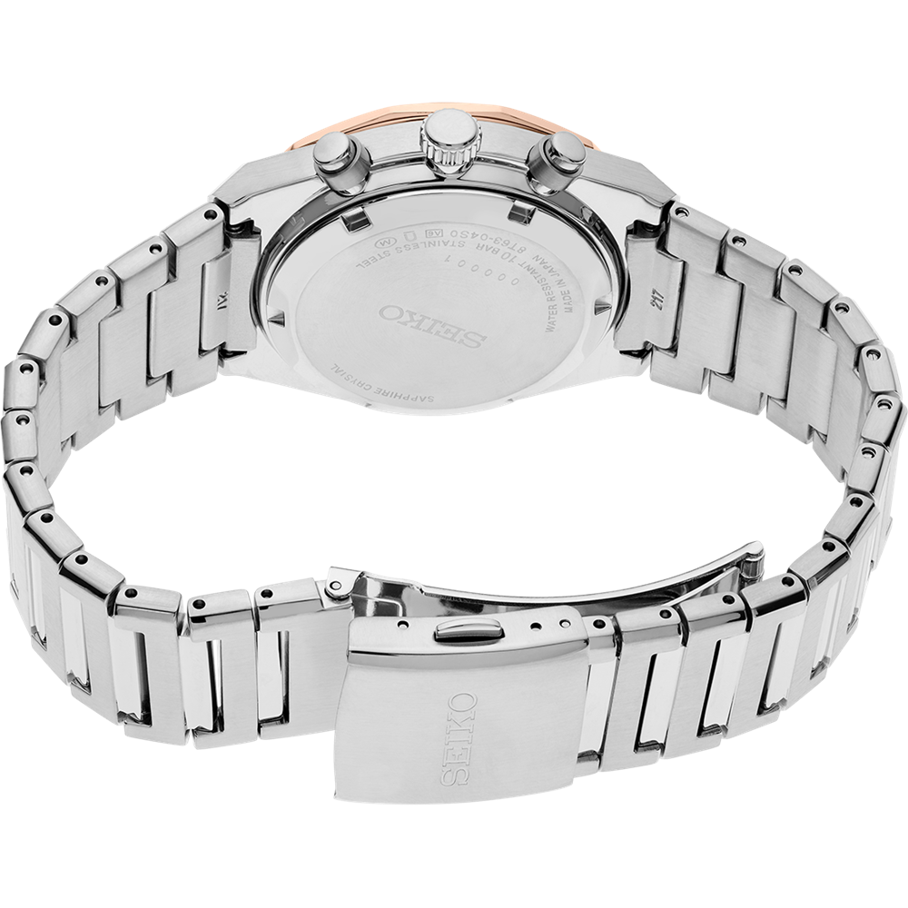 Seiko Essential Time 40mm Quartz Chronograph - HGK002P