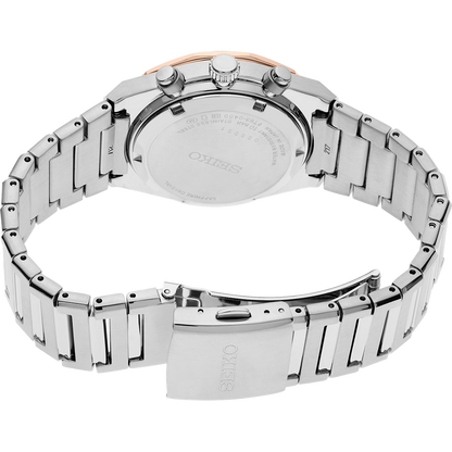 Seiko Essential Time 40mm Quartz Chronograph - HGK002P