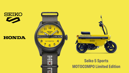 Seiko 5 Men's Sports Field Series MOTOCOMPO Limited Edition - HDB010