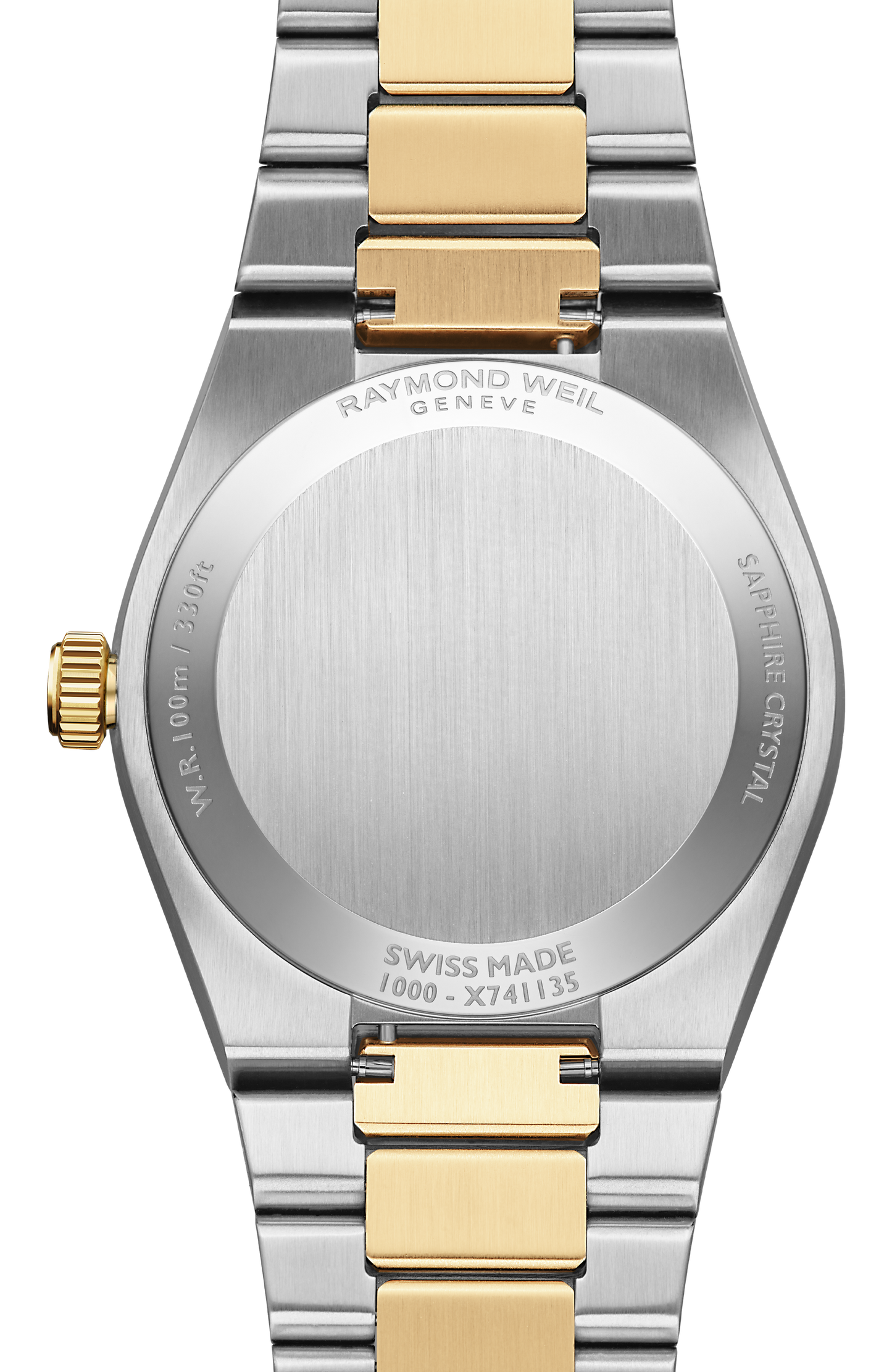Raymond Weil A.R.T. Men's Automatic Blue Dial 38mm Two-Tone Stainless Steel Bracelet Watch - 1000-STP-50001