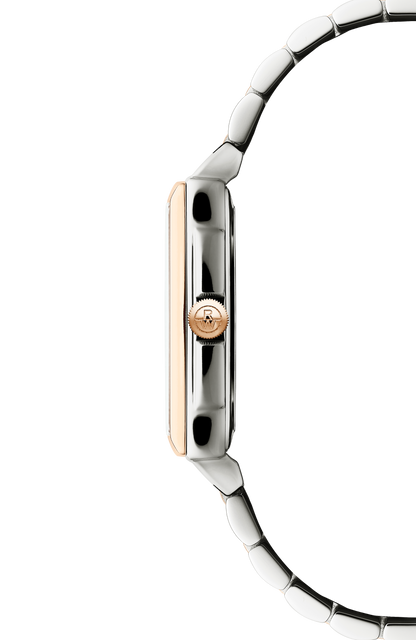 Raymond Weil Toccata Ladies Two-tone Rose Gold Quartz Steel Watch, 22 x 28 mm - 5925-SP5-00300