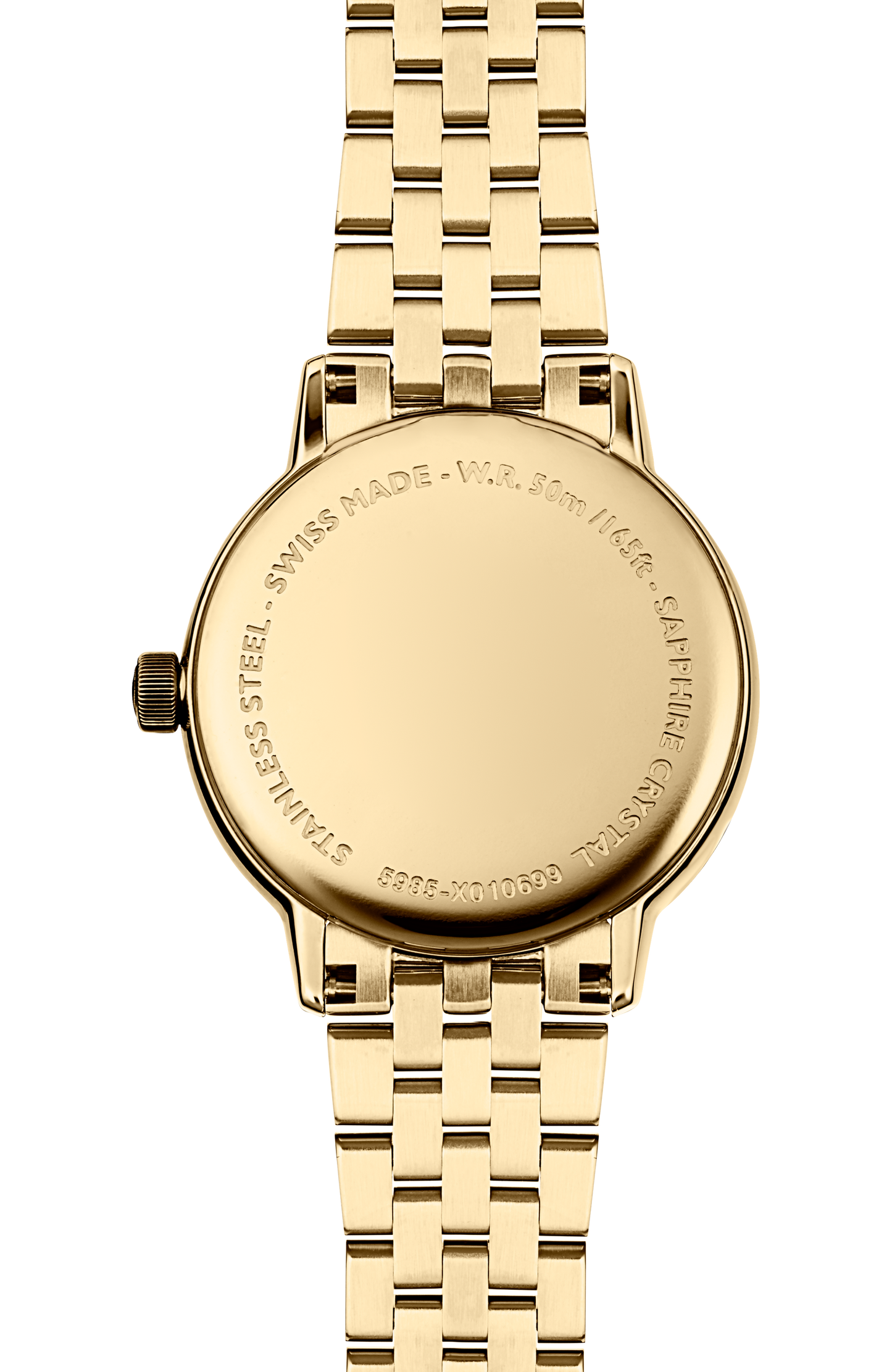 Raymond Weil Toccata Ladies Classic Gold Diamond Steel Watch, 29mm - 5985-P-97081