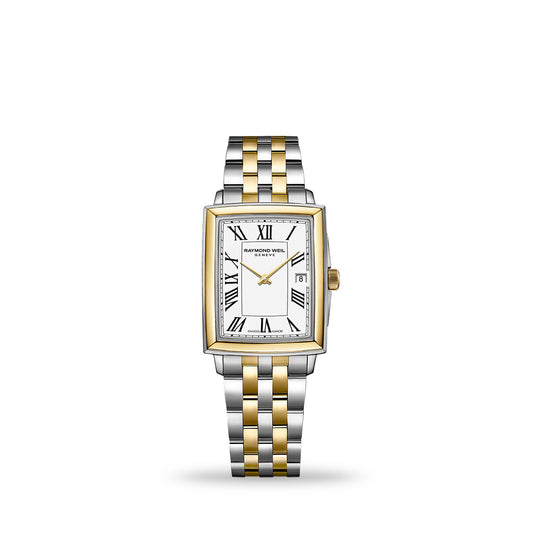 Raymond Weil Toccata Ladies Stainless Steel Two-Toned Quartz Watch, 22 x 28 mm - 5925-STP-00300