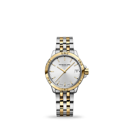 Raymond Weil Tango Classic Gold Two-Tone Stainless Steel Ladies Quartz Watch, 30mm - 5960-STP-30041