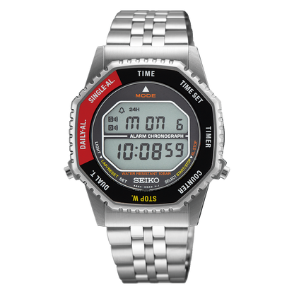 Seiko Rotocall Digital Conceptual Alarm Chronograph 37mm - SMGG19P