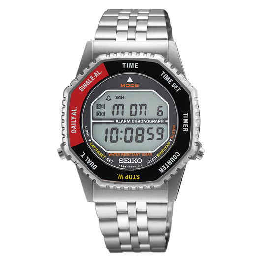 Seiko Rotocall Digital Conceptual Alarm Chronograph 37mm - SMGG19P