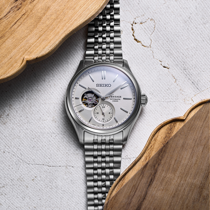 Seiko Presage Classic Open Heart Men's Watch 40.2mm - SPB469J