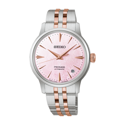 Seiko Presage Ladies Cocktail Time 'Sakura Aviation' Limited Edition - SRPM06J