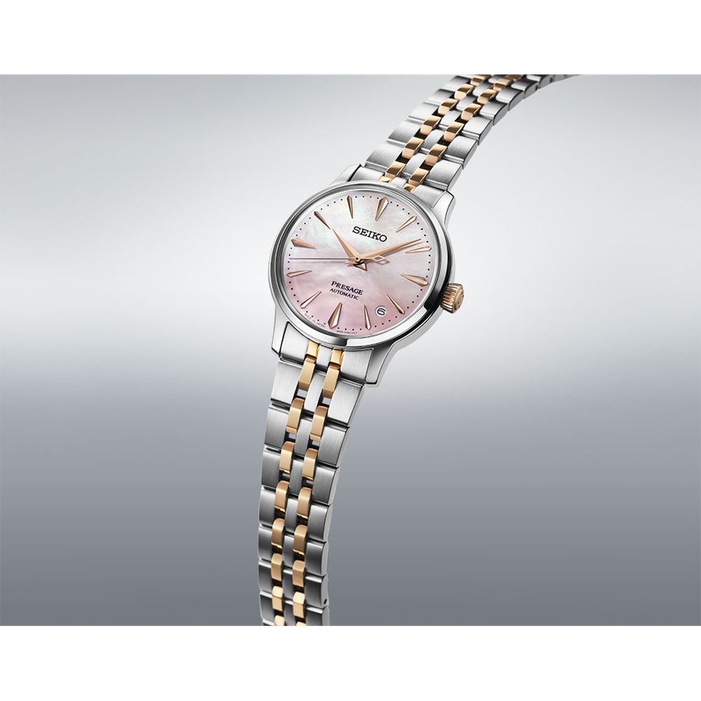 Seiko Presage Ladies Cocktail Time 'Sakura Aviation' Limited Edition - SRPM06J