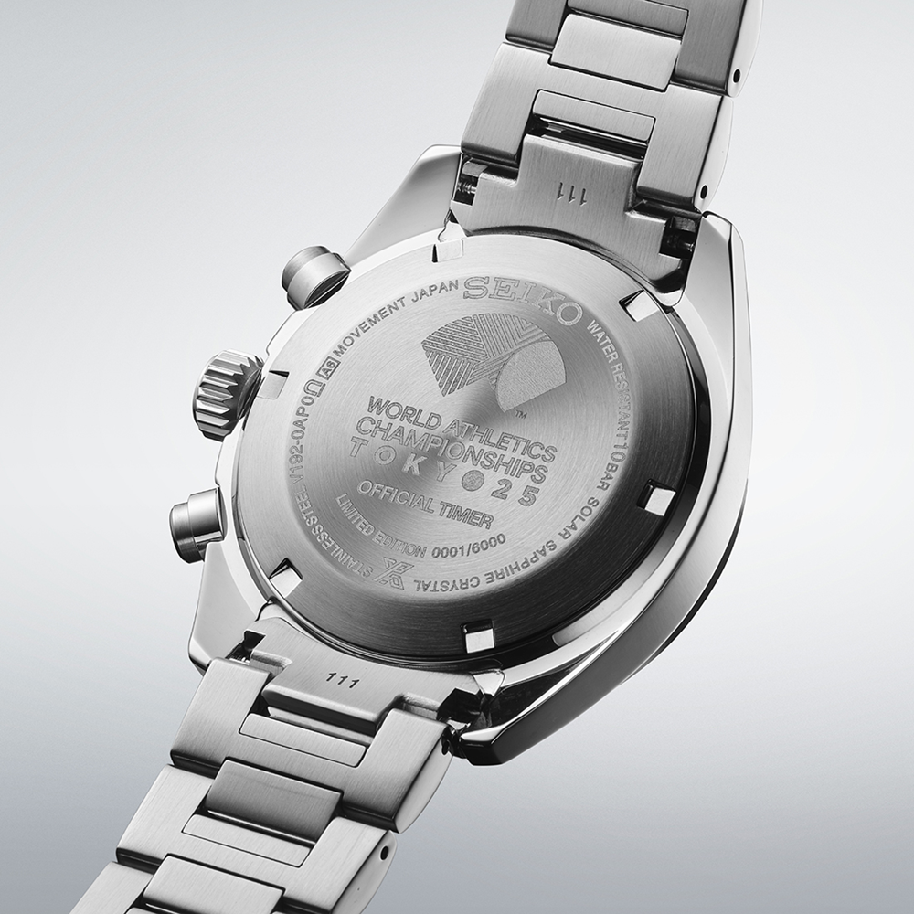 Seiko Prospex Speedtimer Solar Chronograph World Athletics Championship Limited Edition - SSC955P