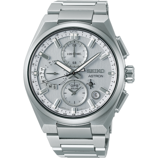 Seiko Astron GPS Solar Dual Time Chronograph - SSH159J