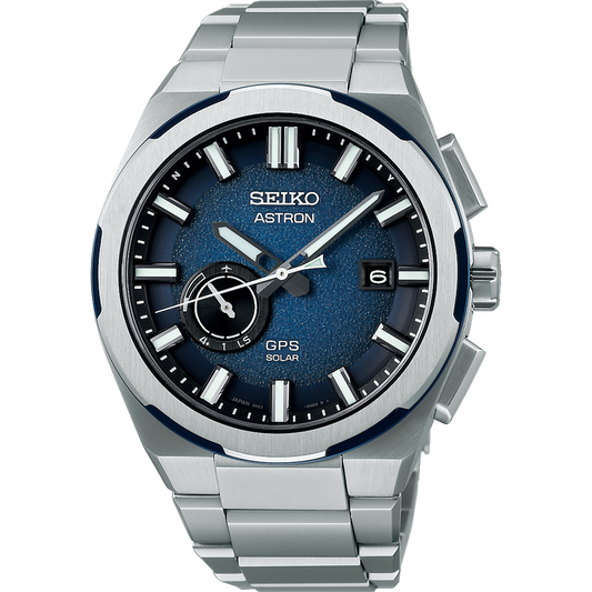 Seiko Astron Men's 42mm Solar GPS Watch - SSJ023J